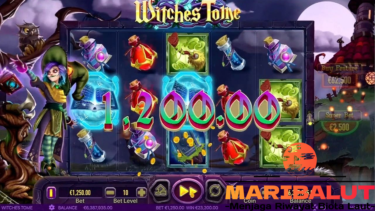 Witches Tome: Kitab Mantra yang Memberikan Hadiah Mengesankan dari Slot Gacor Habanero