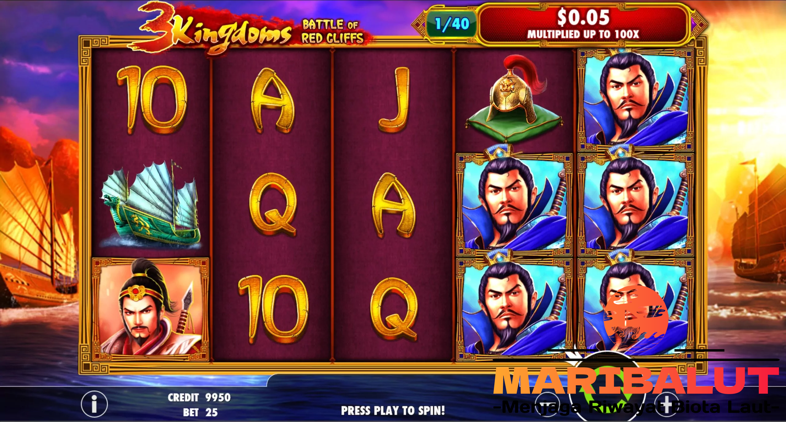 3 Kingdoms: Bertempur di Battle of Red Cliffs bersama Pragmatic Play