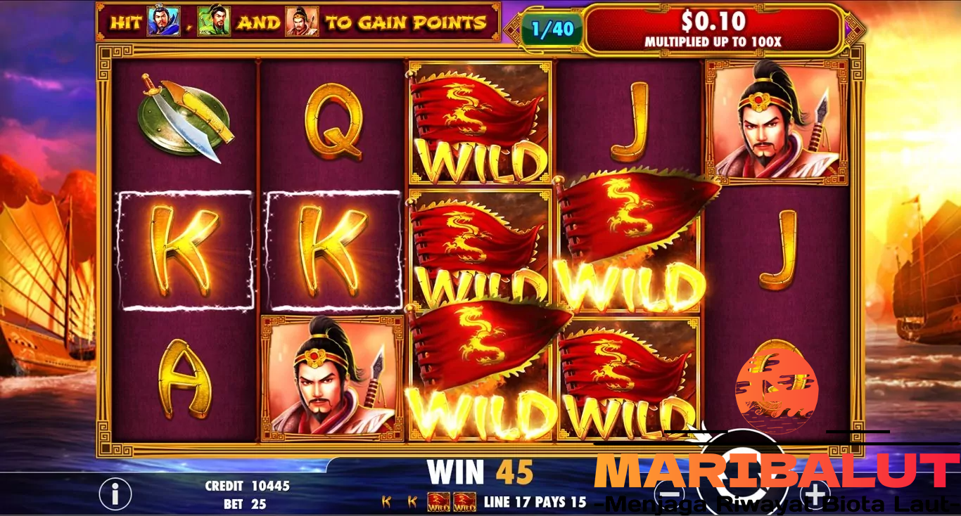 3 Kingdoms: Bertempur di Battle of Red Cliffs bersama Pragmatic Play