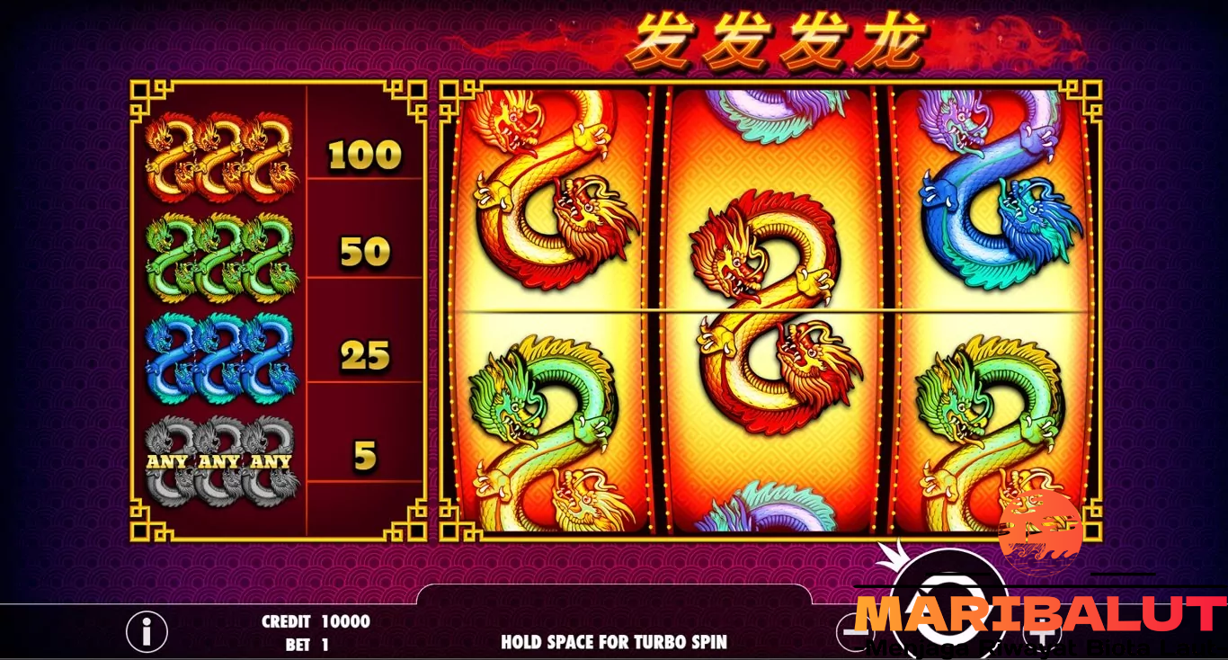 888 Dragons Slot Online: Sederhana dan Menguntungkan dengan 3 Gulungan