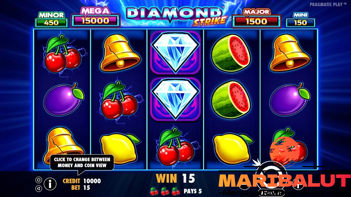 Diamond Strike: Slot Seru dengan 15 Garis Pembayaran dan Empat Jackpot Menanti
