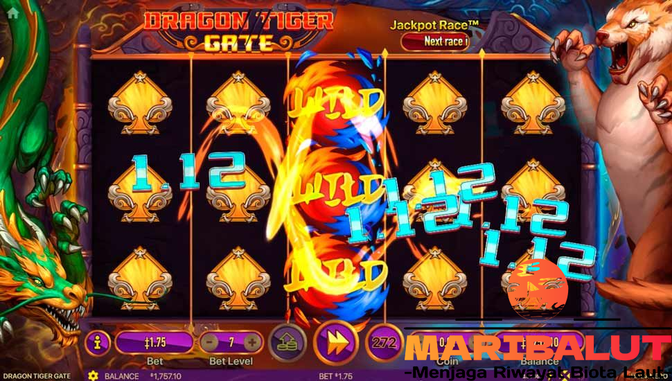Dragon Tiger Gate: slot gacor habanero dua binatang buas dengan Gerbang Naga Harimau