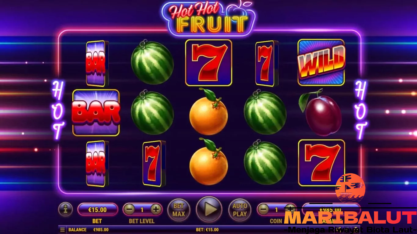 Hot Hot Fruit: Slot Buah Modern dengan Fitur Unik dan Kemenangan Maksimal 25.000x