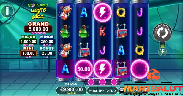 Lights of Luck: RTP Slot Modern Bertema Ilmuwan Gila dengan Jackpot Besar