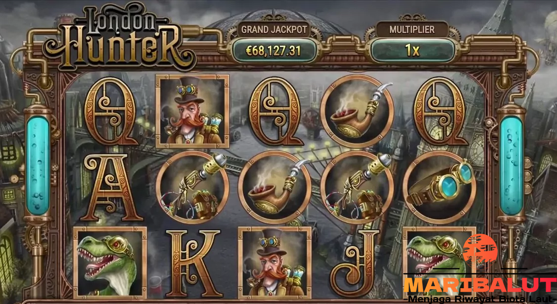 London Hunter: Slot Steampunk Unik dengan Detektif Era Victoria dan T-Rex dari Habanero