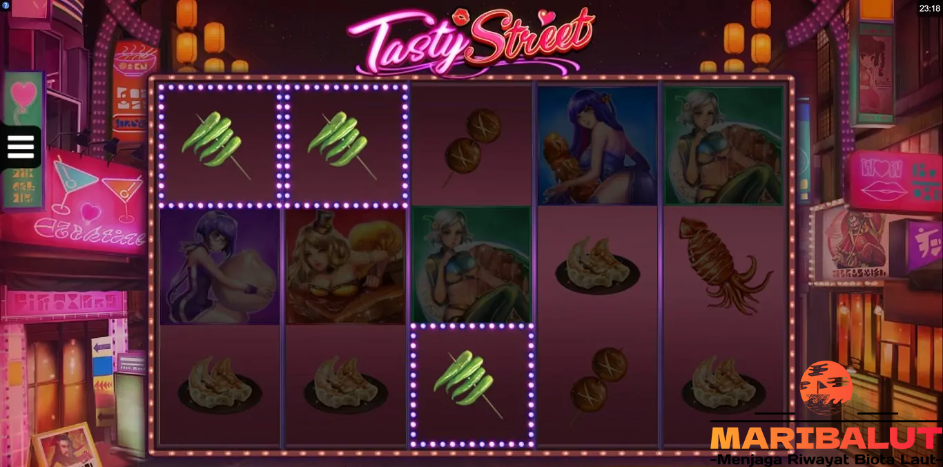 Tasty Street Slot: Eksplorasi Unik dengan Nuansa Anime dan Fitur Menarik dari Microgaming
