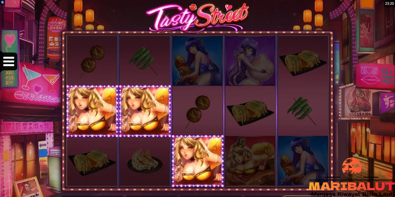 Tasty Street Slot: Eksplorasi Unik dengan Nuansa Anime dan Fitur Menarik dari Microgaming