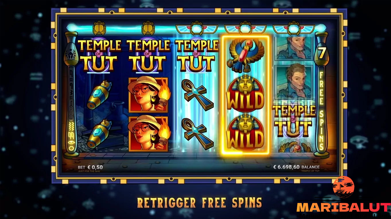 Temple of Tut Slot Online: Eksklusif Dari Microgaming dengan Hadiah hingga Rp100.000.000 per Baris