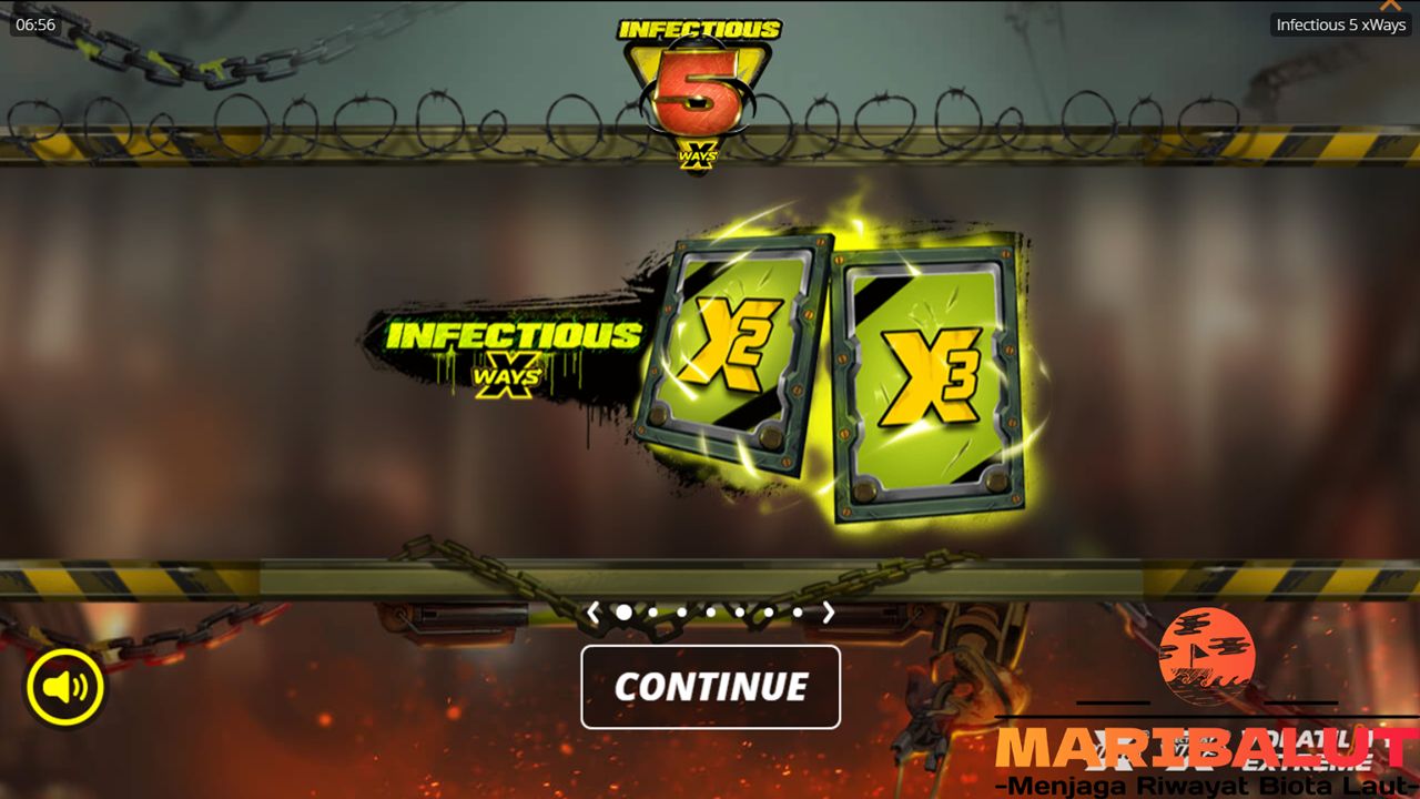 Infectious 5 xWays dari Nolimit City: Menangkan Hadiah Utama 55.555x Taruhan