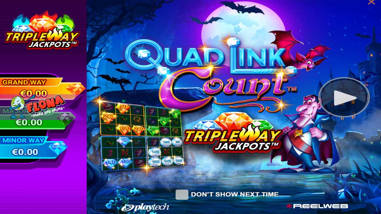 Quad Link: Count - Slot Online Vampir dengan Jackpot Progresif dan Fitur Quad Link yang Menggiurkan