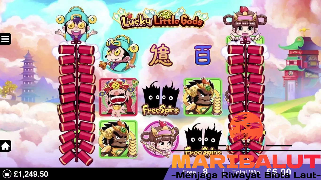 Lucky Little Gods: Mesin Slot Berdasarkan Mitologi Cina dengan 243 Cara Menang