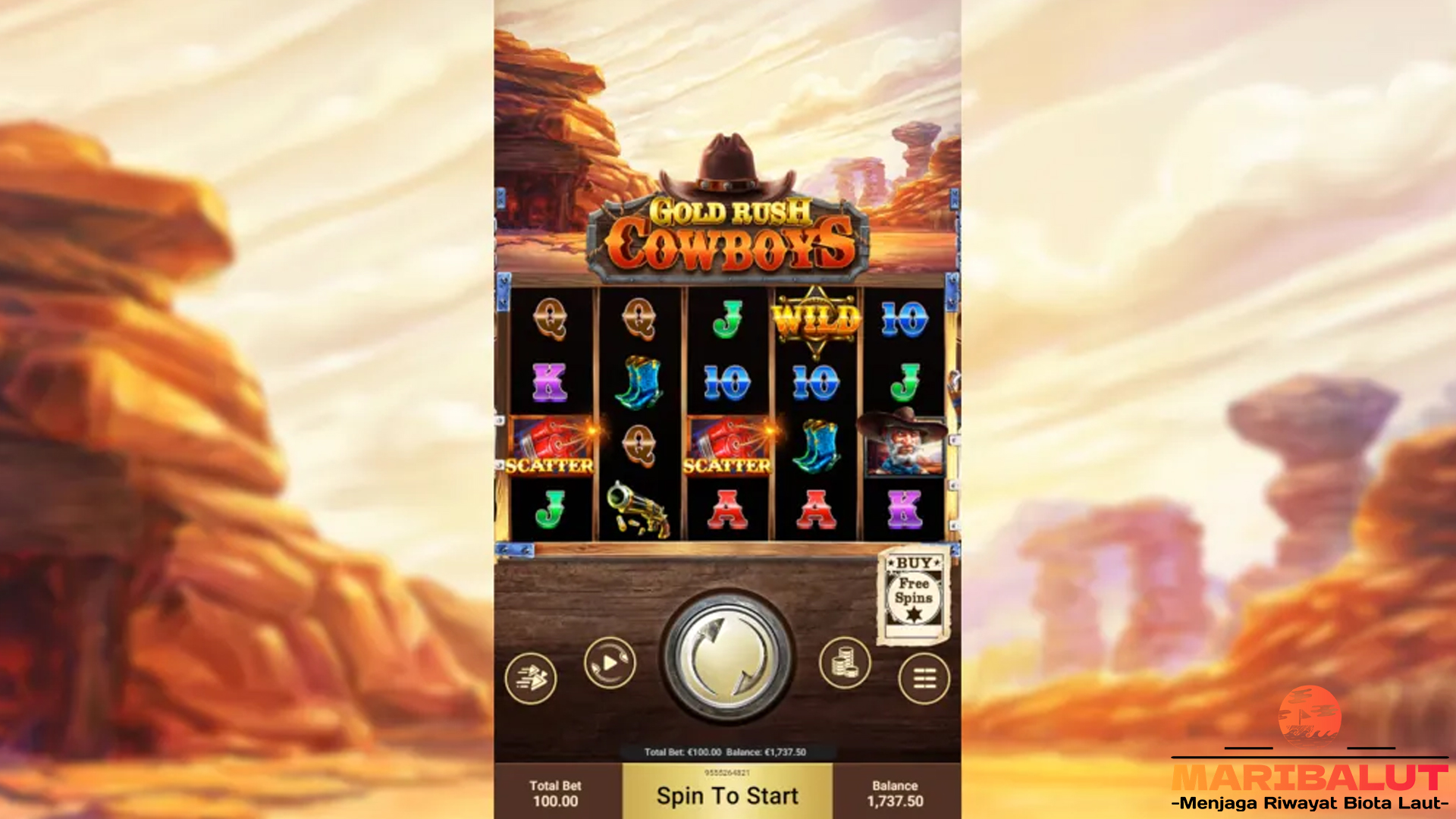 Gold Rush Cowboy: Menggali Harta Karun di Mesin Slot Berkelas