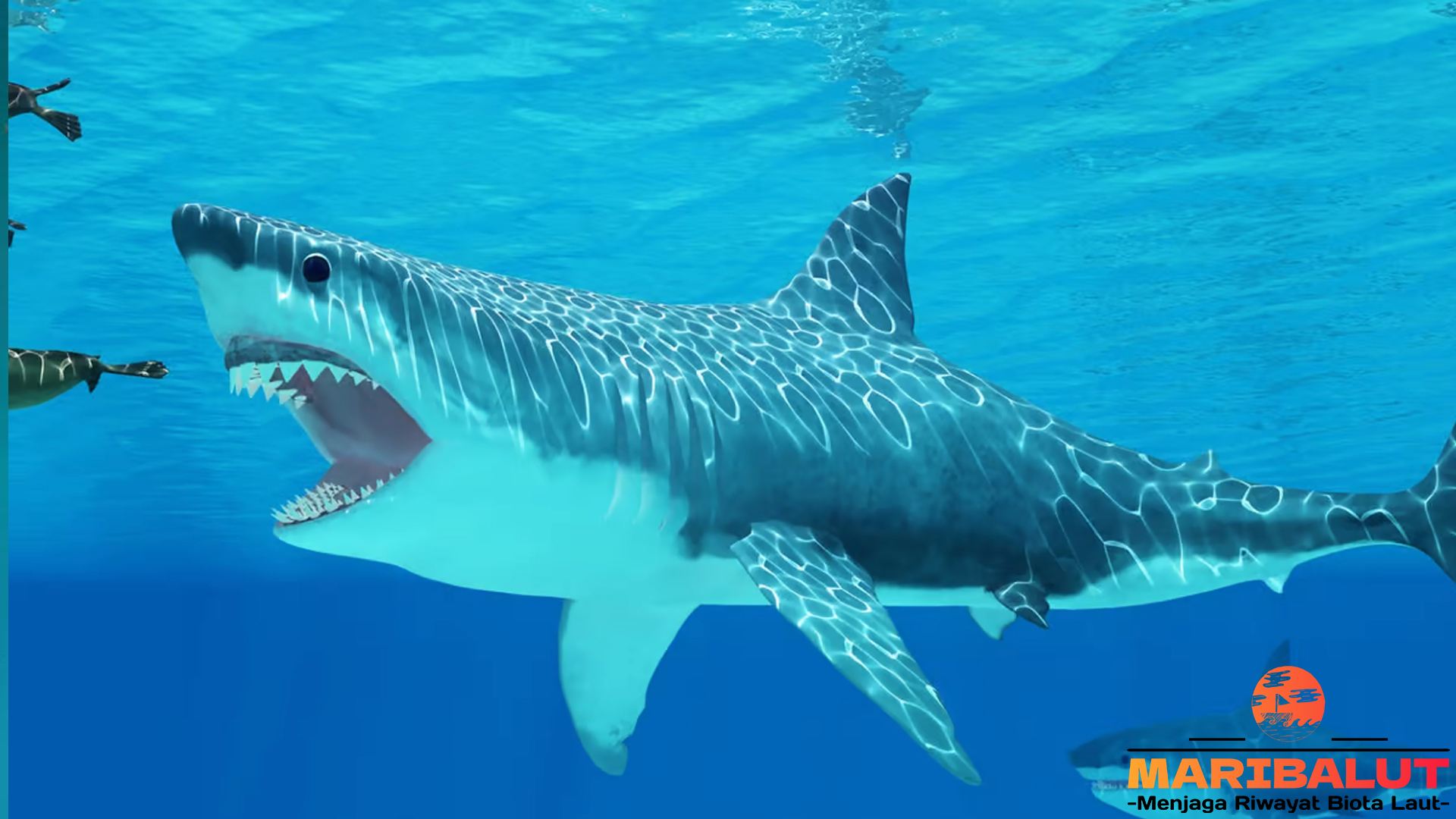 Megalodon, Hiu Prasejarah yang Menginspirasi Legenda Laut