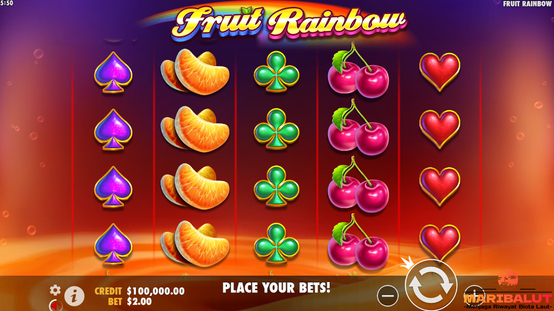 Menyambut Pelangi Kemenangan dengan Slot Fruit Rainbow