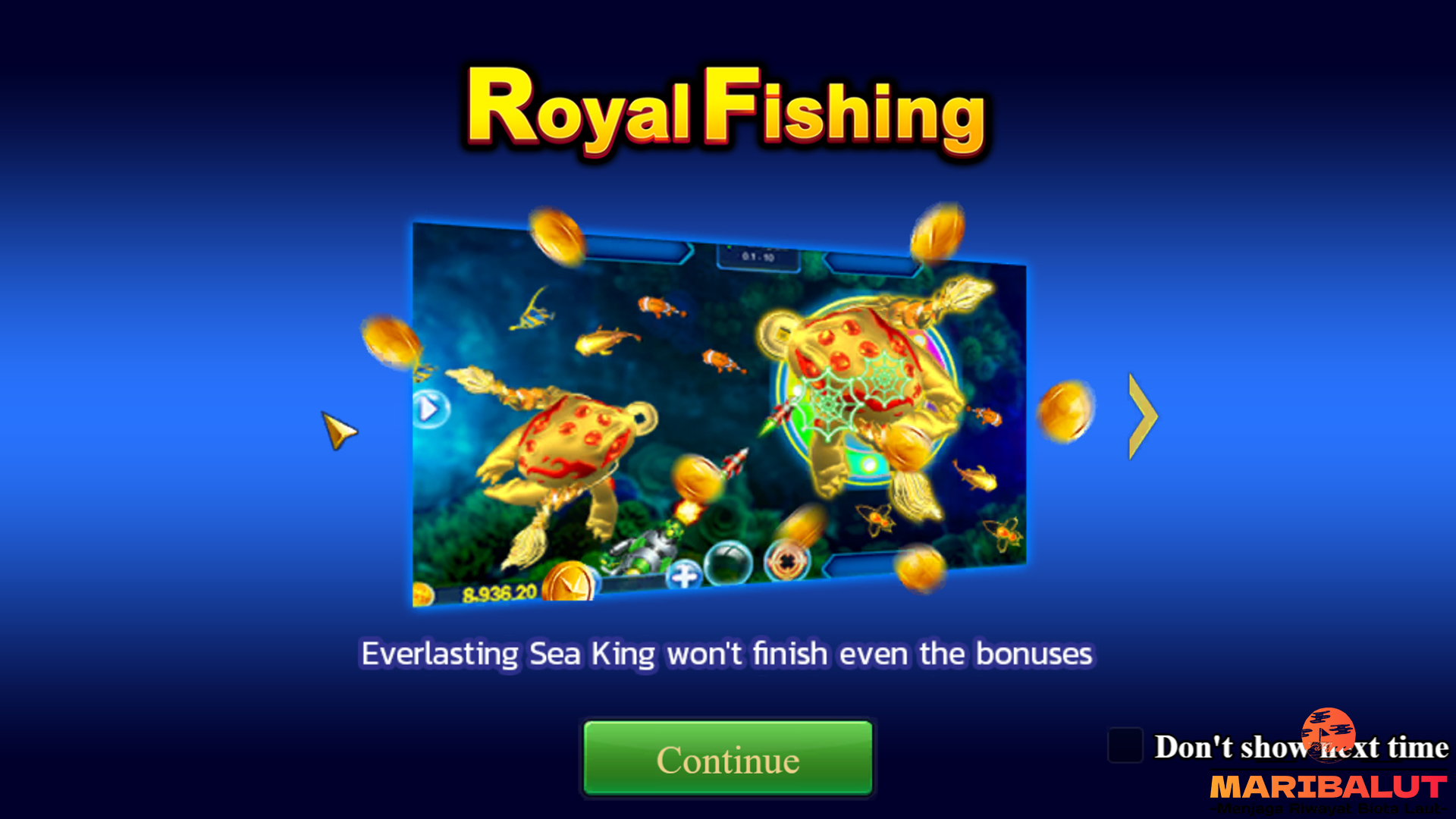 Game Slot Tembak Ikan Royal Fishing Penuh Hadiah Melimpah