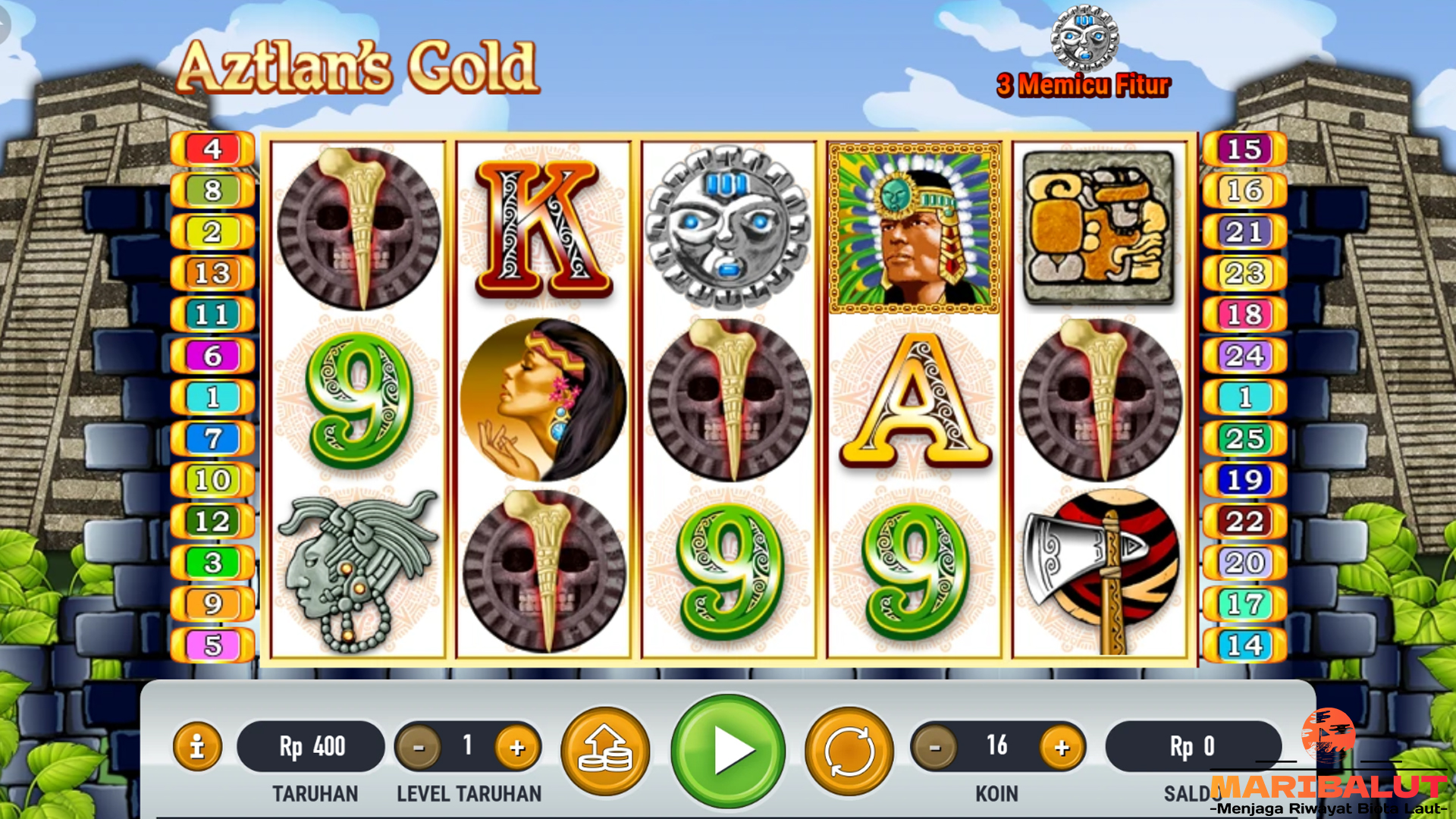 Pola Gacor Aztlan's Gold Bikin Nagih Cuan Ayo Buruan Cobain