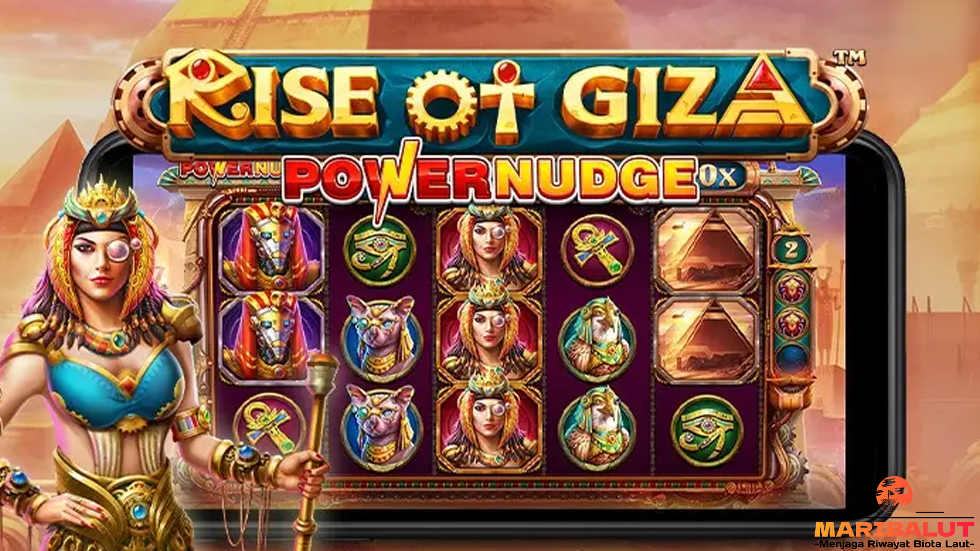 Ruby 8000 Mudah di Rise of Giza PowerNudge? Begini Caranya