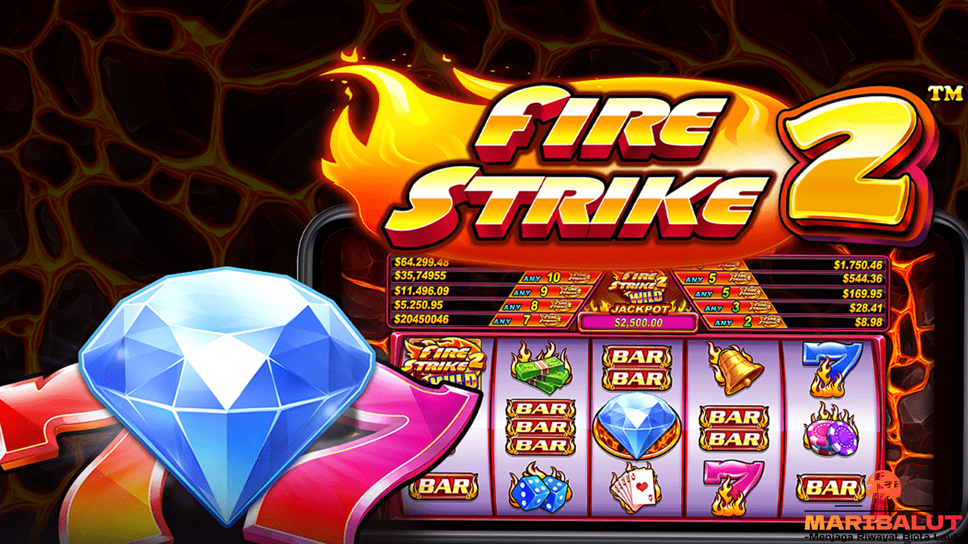 Ruby 8000 Meledak di Fire Strike 2! Auto Cuan Tanpa Hoki
