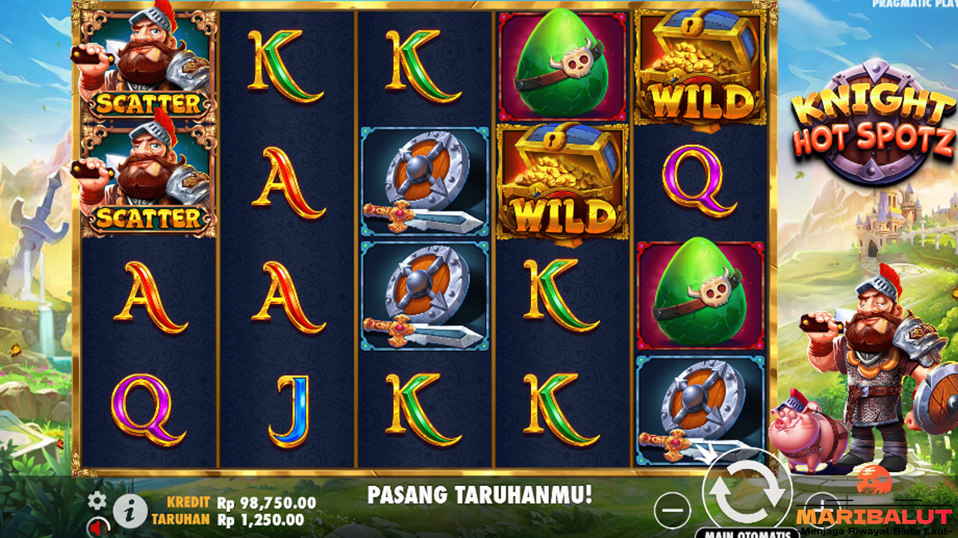 Main Knight Hot Spotz Tanpa Modal? Slot Bonus New Member Ini