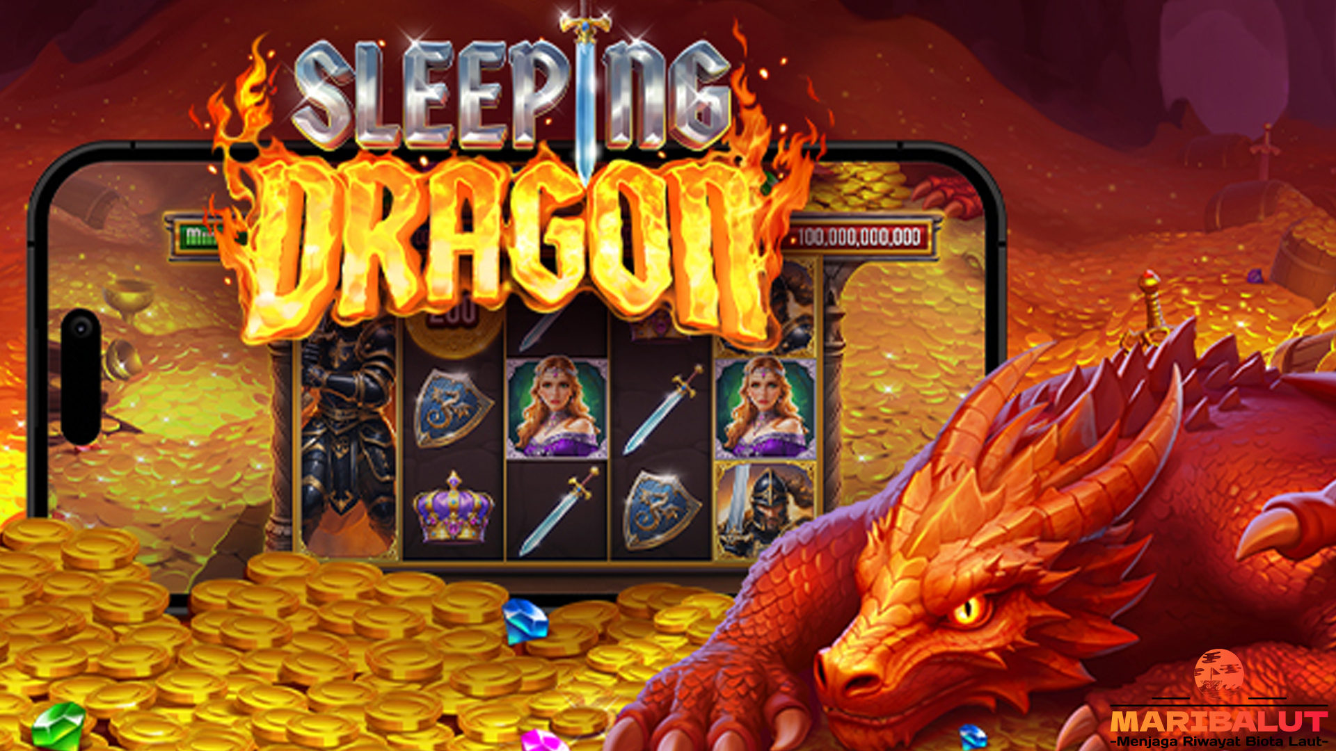 Bandar Slot Gacor: Sleeping Dragon Mainkan 4 Irama Liar