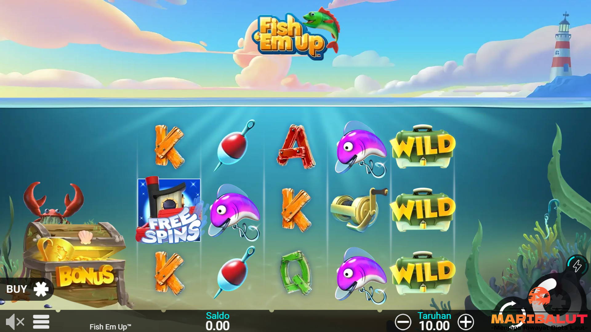 Detil Lengkap Slot Fish em Up dan 6 Pilihan Putaran Bonus
