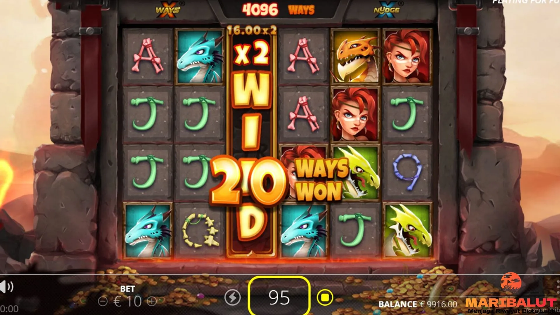 4 Fakta RTP dan Volatilitas Slot Online Dragon Tribe Brutal