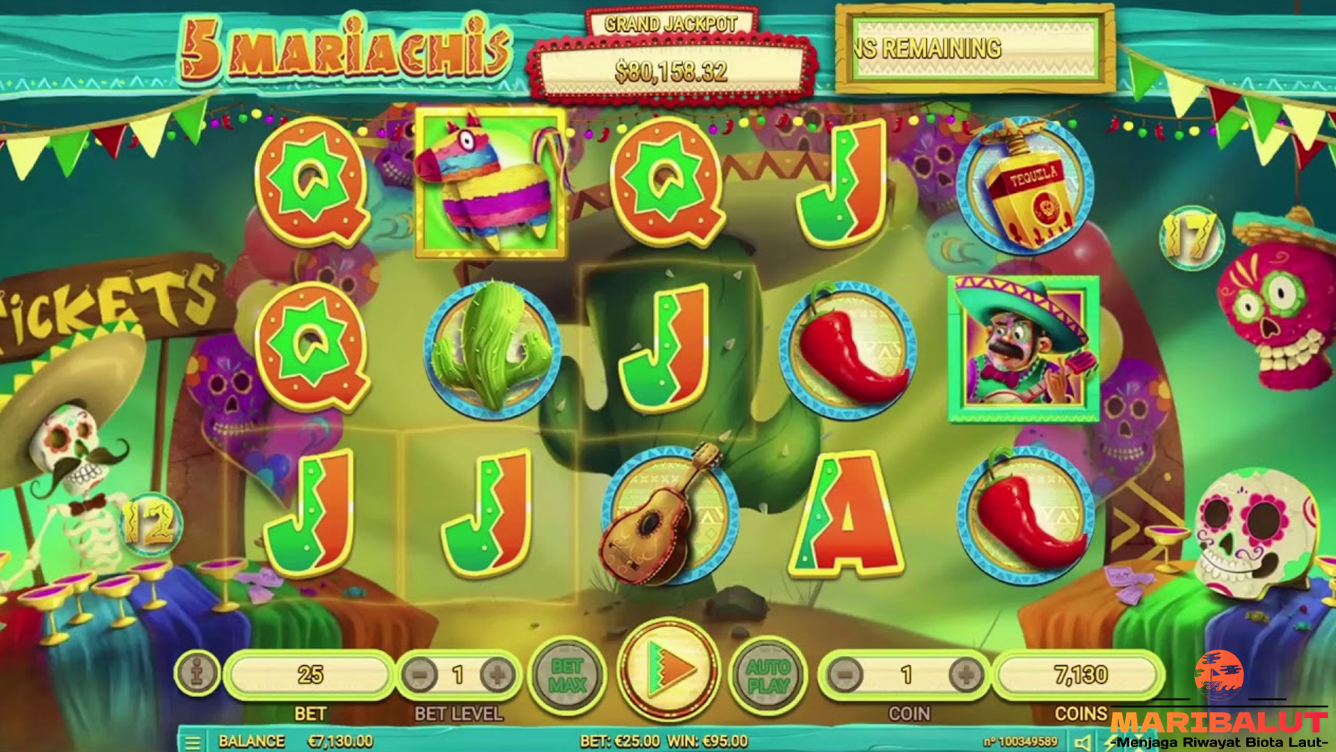 Slot 5 Mariachis dengan Gaya Visual yang Membuat Terpesona