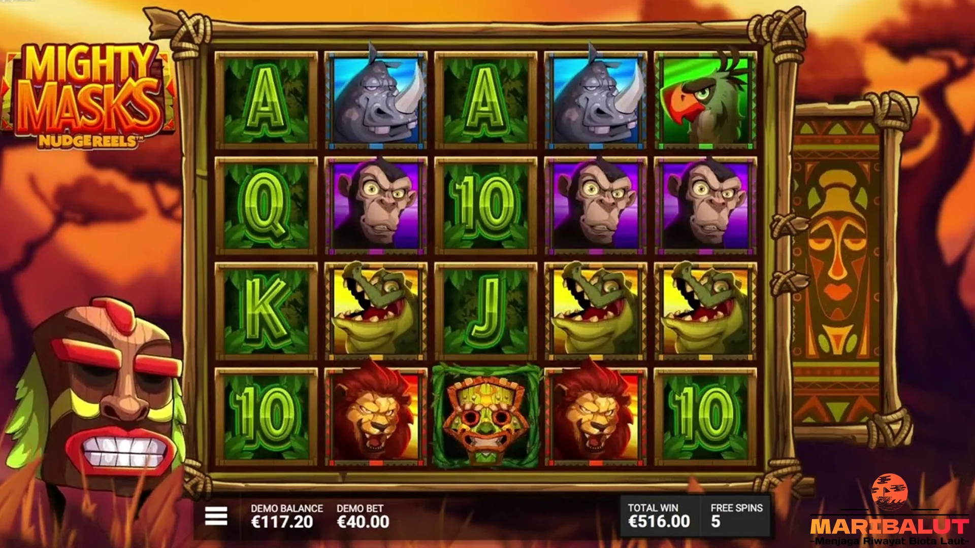 Membahas Mighty Masks: 4 Detail Unik Buatan Hacksaw Gaming