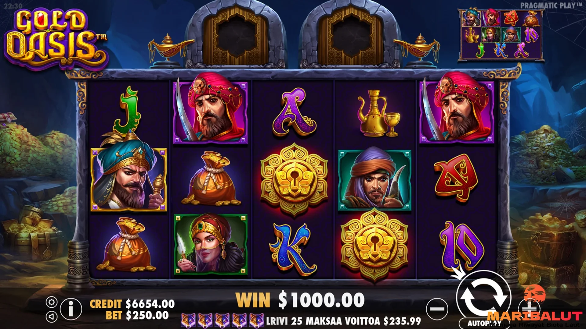 Wajib Kepo! Bocoran Mega Super Pola Gold Oasis Versi 4